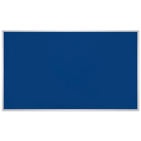 Filcová tabule modrá 120x90 cm, ALU rám galvanizovaný stříbrem, obr. 1
