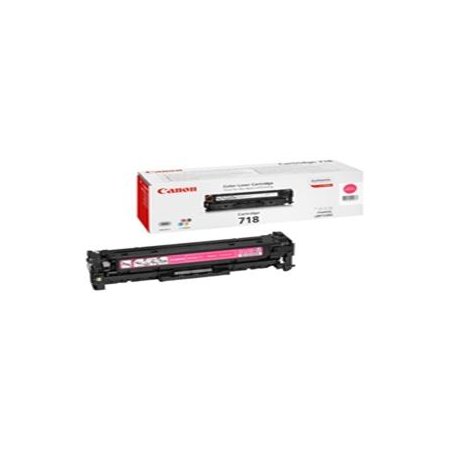 Canon toner CRG-718M, purpurový originální