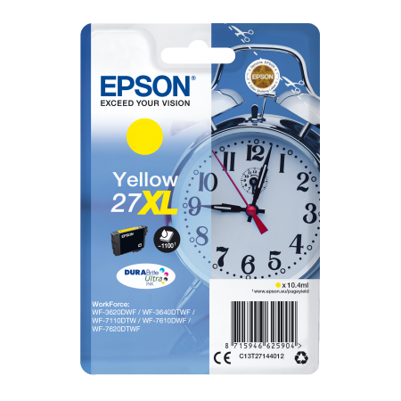 Epson Singlepack Yellow 27XL DURABrite Ultra Ink originální