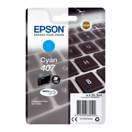 EPSON WF-4745 Series Ink Cartridge L Cyan originál