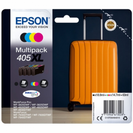 Epson Multipack 4 Colours 405XL DURABrite Ultra Ink originál