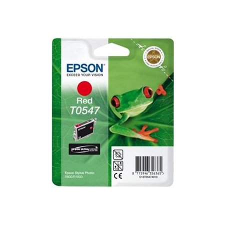 EPSON SP R800 Red Ink Cartridge T0547 originální