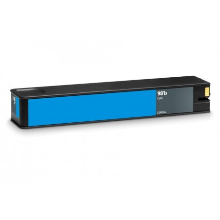 HP 981X - renovovaná azurová inkoustová kazeta, L0R09A