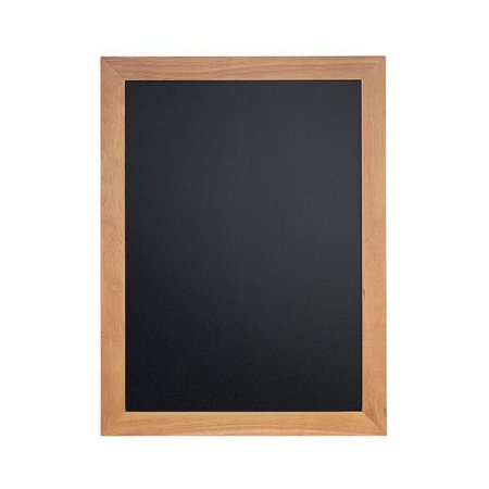 Nástěnná popisovací tabule UNIVERSAL, 60x80 cm, teak