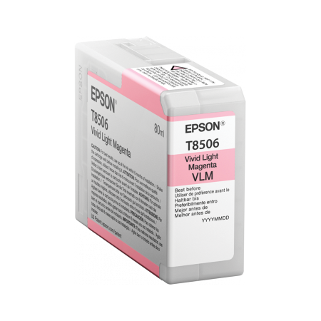 Epson Singlepack Photo Light Magenta T850600 UltraChrome HD ink 80ml originální