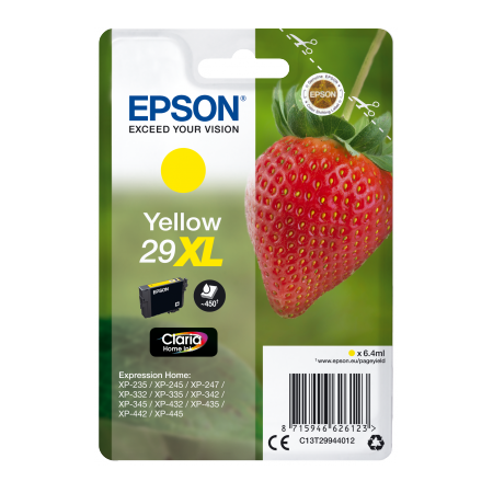 Epson Singlepack Yellow 29XL Claria Home Ink originální