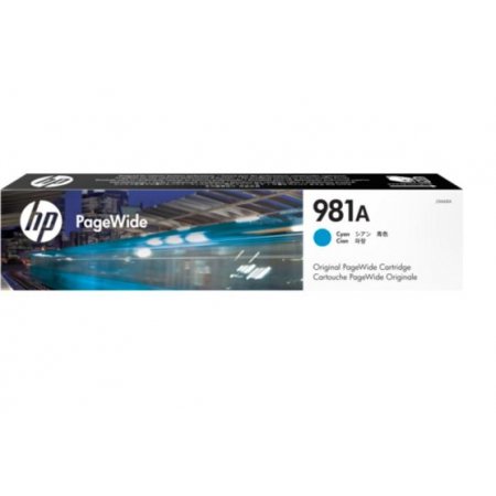 HP 981A - azurová inkoustová kazeta, J3M68A originální