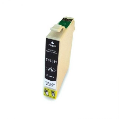 Epson T1801 - kompatibilní cartridge s čipem, T1811 černá, XL kapacita