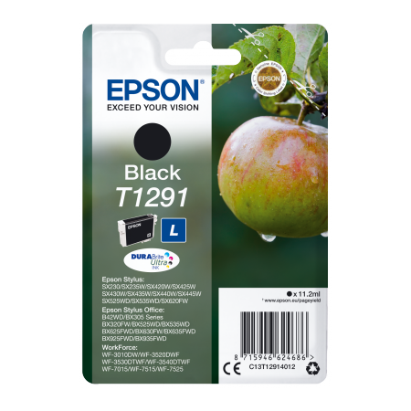 Epson Singlepack Black T1291 DURABrite Ultra Ink originální