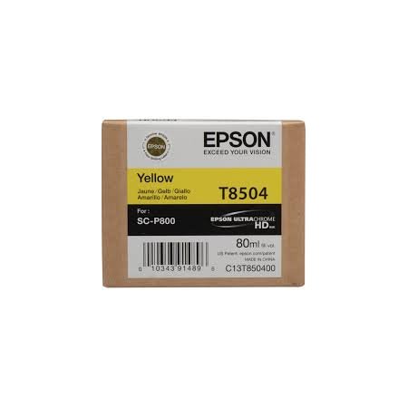 Epson Singlepack Photo Yellow T850400 UltraChrome HD ink 80ml originální