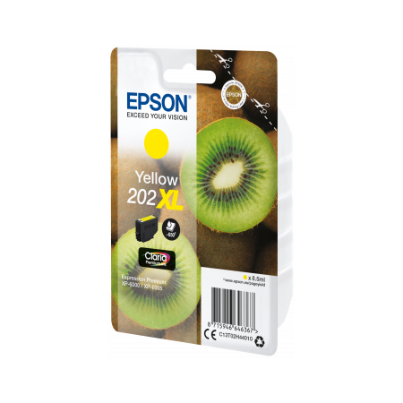 EPSON singlepack,Yellow 202XL,Premium Ink,XL originální