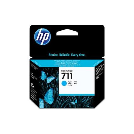 HP no 711 - azurová inkoustová kazeta, CZ130A originální