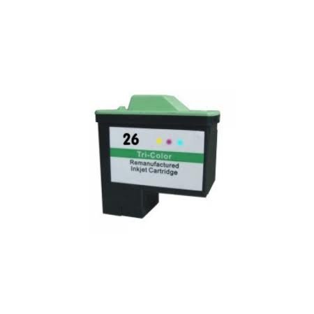 Lexmark 10N0026 - kompatibilní cartridge No. 26 color XL kapacita (10N0027)