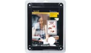 Informační rámeček na sklo A4, černý