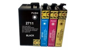 Epson T2711, T2712, T2713, T2714 - kompatibilní sada cartridge 27XL 