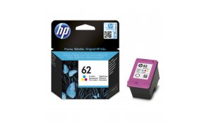 HP 62 tříbarevná inkoustová náplň (C2P06AE) originální