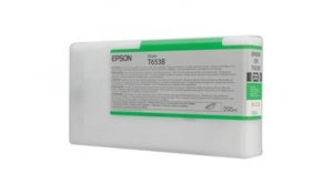 Epson T653B Green Ink Cartridge (200ml) originální