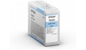 Epson Singlepack Photo Light Cyan T850500 UltraChrome HD ink 80ml originální