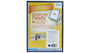 Display Frame samolepící rámečky A4 modré, 5ks