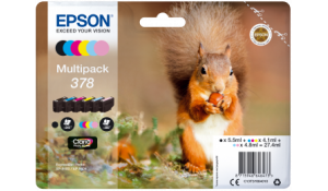 Epson Multipack 6-colours 378 Claria Photo HD Ink originální