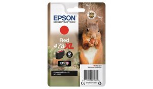 Epson Singlepack Red 478XL Claria Photo HD Ink originální