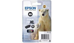 Epson Singlepack Photo Black 26XL Claria Prem Ink originální