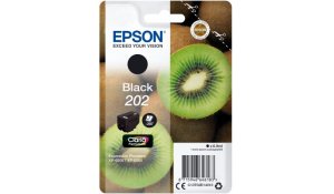 EPSON ink černá 202 Premium-singlepack 6,9ml,stand originální