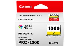 Canon PFI-1000 Y, žlutý originální