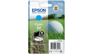 Epson Singlepack Cyan 34 DURABrite Ultra Ink originální