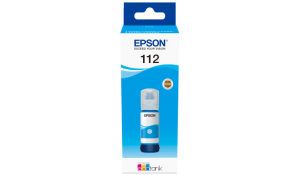 Epson 112 EcoTank Pigment Cyan ink bottle originální