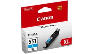 Canon CLI-551 XL C, azurová velká originální