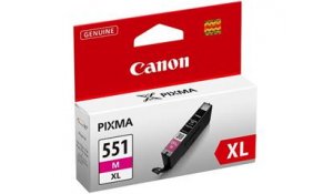 Canon CLI-551 XL M, purpurová velká originální