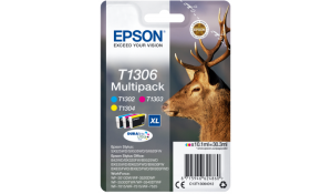Epson Multipack 3-colours T1306 DURABrite UltraInk originální