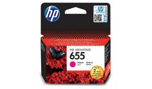 HP 655 purpurová inkoustová kazeta, CZ111AE originální