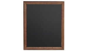 Nástěnná popisovací tabule UNIVERSAL, 50x60 cm, tmavě hnědá