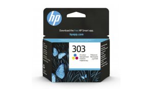 HP 303 tříbarevná inkoustová náplň,T6N01AE originální