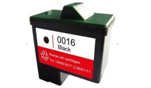 Lexmark 10N0016 - kompatibilní cartridge, No.16 black, XL kapacita (10N0017)