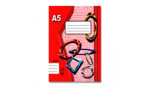 Sešit 524, formát A5, 20 listů, linkovaný
