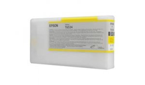 Epson T6534 Yellow Ink Cartridge (200ml) originální