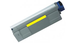 OKI 44315305 - kompatibilní žlutá tisková kazeta C610 na 6.000stran 