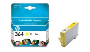 HP 364 - žlutá inkoustová kazeta, CB320EE originální