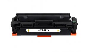 HP CF412X - kompatibilní toner 410X, žlutá