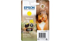 Epson Singlepack Yellow 378 XL Claria Photo HD Ink originální