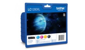 LC-1280XLVALBP (inkoust multipack-černá+tři barvy) originální