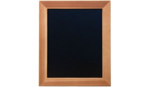 Nástěnná popisovací tabule WOODY s popisovačem, 20x24 cm, teak