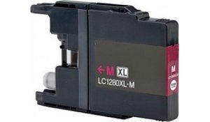 Brother LC1280XLM - kompatibilní cartridge červená