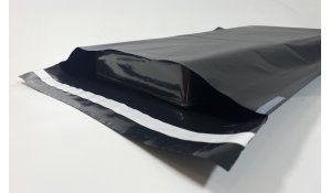 Plastová obálka černá 190x250 - 100ks