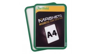 Magneto - magnetický rámeček A4, zelená - 2 ks