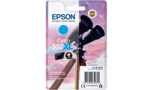 EPSON singlepack,Cyan 502XL,Ink,XL originální