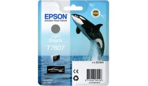 Epson T7607 Ink Cartridge Light Black originální